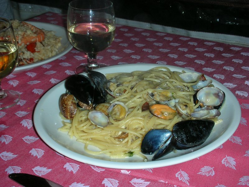 Vongole som i Sperlonga