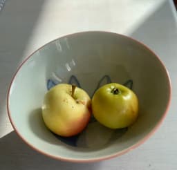 Första äppelskörden 🍏🍎